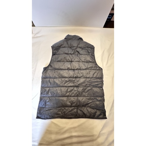 Abercrombie & Fitch Mens Packable Puffer Vest M Navy Primaloft Water Resistant - Picture 10 of 10